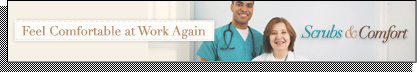 SCRUBS AND COMFORT | Feel Comfortable at Work Again
